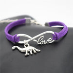 Dinosaur Infinity Love Bracelets - Heritage cosmetics and beauty care