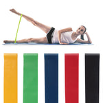 5 Level Resistance Rubber Bands Yoga Training Elastic Bands - Heritage cosmetics and beauty care