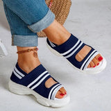 Women's knitted sandals - Heritage cosmetics and beauty care