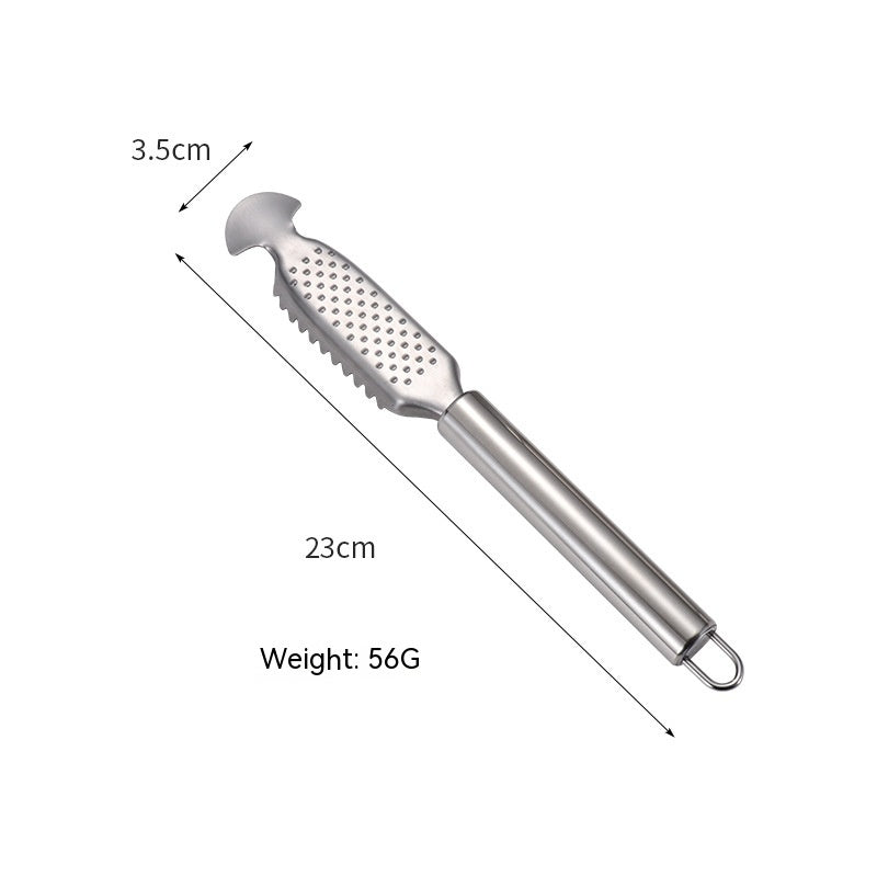 Fish Scale Planer Fish Scale Peeler Stainless Steel Gadget For Scraping Fish Scales Scale Device Scale Scale Brush Household Tool Fish Knife - Heritage cosmetics and beauty care