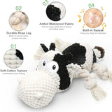 Squeaky Dog Toys Dog Plush Toy Dog Stuffed Animals Chew Toy Cute Dog Toys Stuffed Animals Toys For Dogs Durable Cow Dog Toy Best Toy For For Puppy Small Medium And Large Dogs - Heritage cosmetics and beauty care