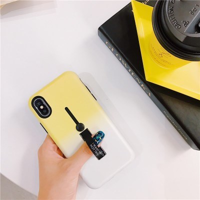 Compatible WithHide Ring Stand Case ForX 8 Plus Candy Double Color Phone Cases For 7 6 6s Plus TPU Heritage cosmetics and beauty care