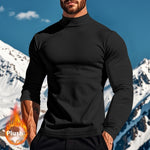 Bottoming Slim-fit Half Turtleneck Men's Top - Heritage cosmetics and beauty care