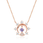 S925 Sterling Silver Ferris Wheel Pendant Design Necklace - Heritage cosmetics and beauty care