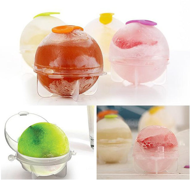 Creative spherical ice cream mold four - Heritage cosmetics and beauty care