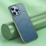 Striped All-inclusive Two-in-one Simple Mobile Phone Case Heritage cosmetics and beauty care