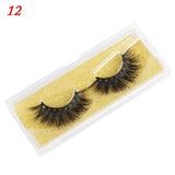 100% Mink Eyelashes 25mm Wispy Fluffy Fake Lashes - Heritage cosmetics and beauty care