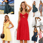 Women Summer Dresses Sleeveless Backless Strap Long Close-fitting Sheath Female Party Evening Dresses Vestidos Heritage cosmetics and beauty care