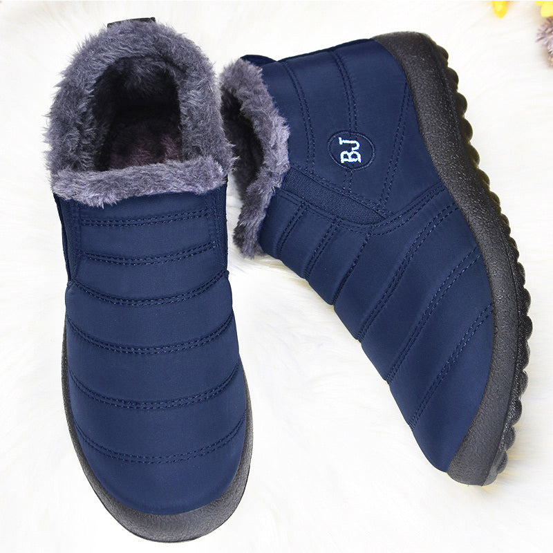 Winter Snow Boots Women Waterproof Shoes Warm Ankle Boots - Heritage cosmetics and beauty care