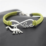 Dinosaur Infinity Love Bracelets - Heritage cosmetics and beauty care