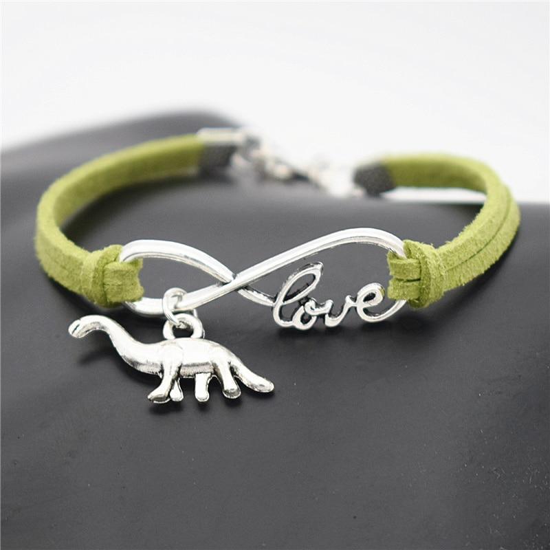 Dinosaur Infinity Love Bracelets - Heritage cosmetics and beauty care