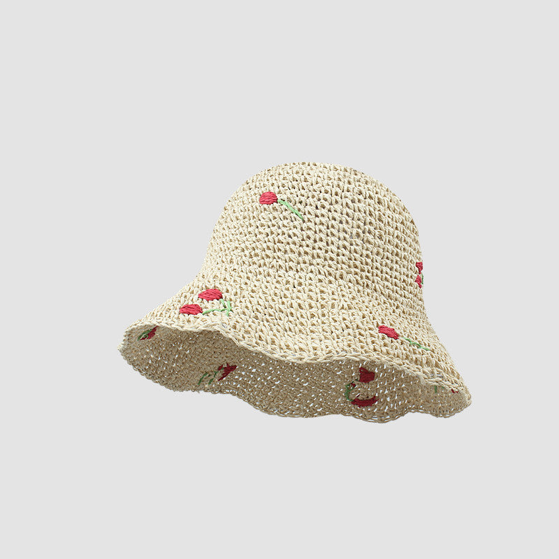 Rainbow Summer Sunscreen Sun Hat Seaside Beach - Heritage cosmetics and beauty care