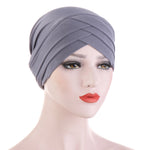 Three Crossed Indian Hats In Stretch Cloth Forehead - Heritage cosmetics and beauty care