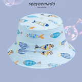 Male And Female Baby Adjustable Super Cute Sun-shade Fisherman Hat - Heritage cosmetics and beauty care