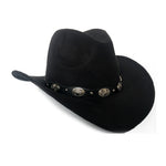 Punk Style Cowboy Hats And Felt For Men And Women - Heritage cosmetics and beauty care