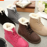 Female Warm Ankle Boots Women Snow Winter Shoes - Heritage cosmetics and beauty care