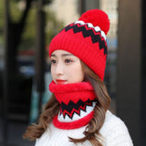 Women's Woolen Hats Bib Cycling Fleece Thickening - Heritage cosmetics and beauty care