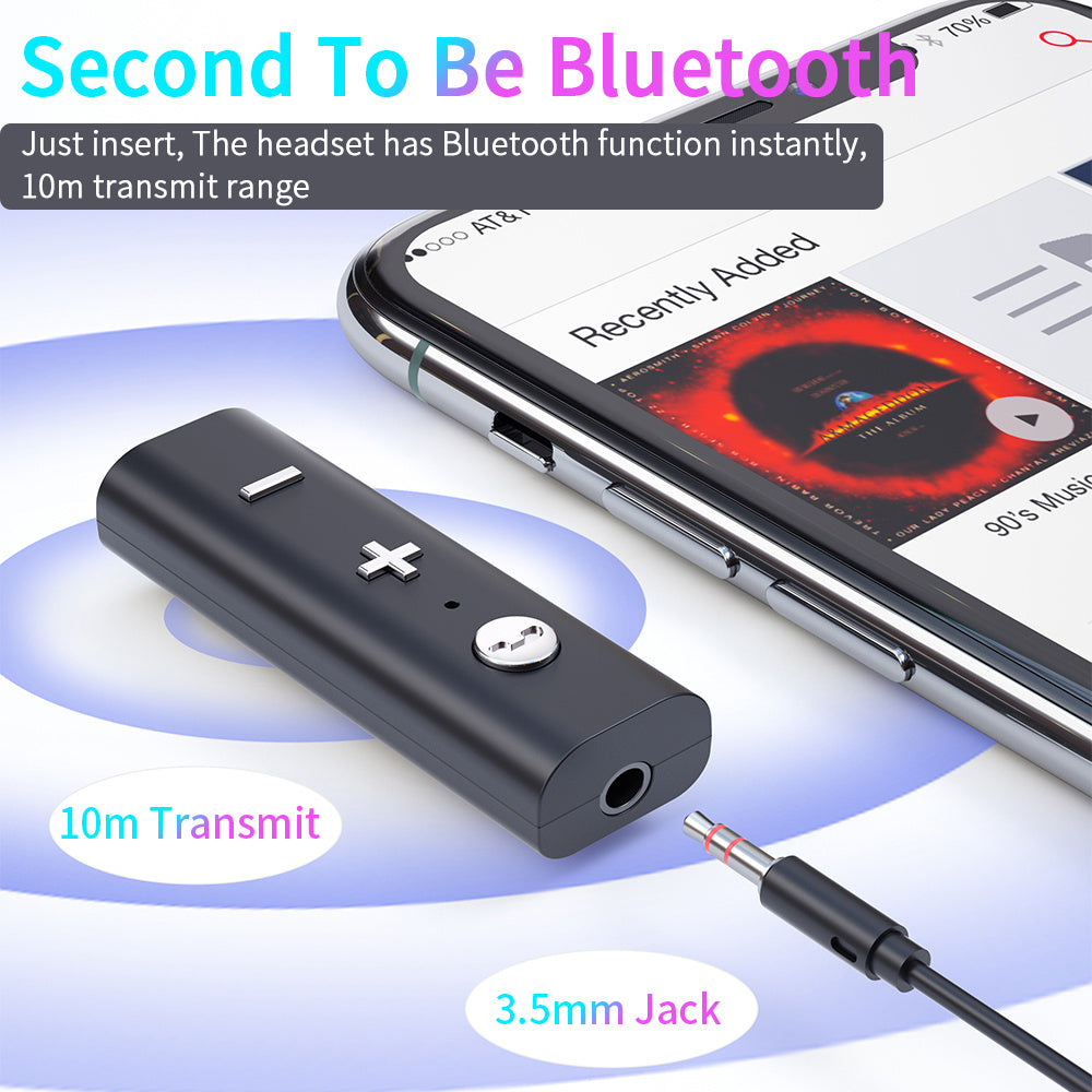 Essager Bluetooth 5.0 Receiver For 3.5mm Jack Earphone Wireless Adapter Heritage cosmetics and beauty care