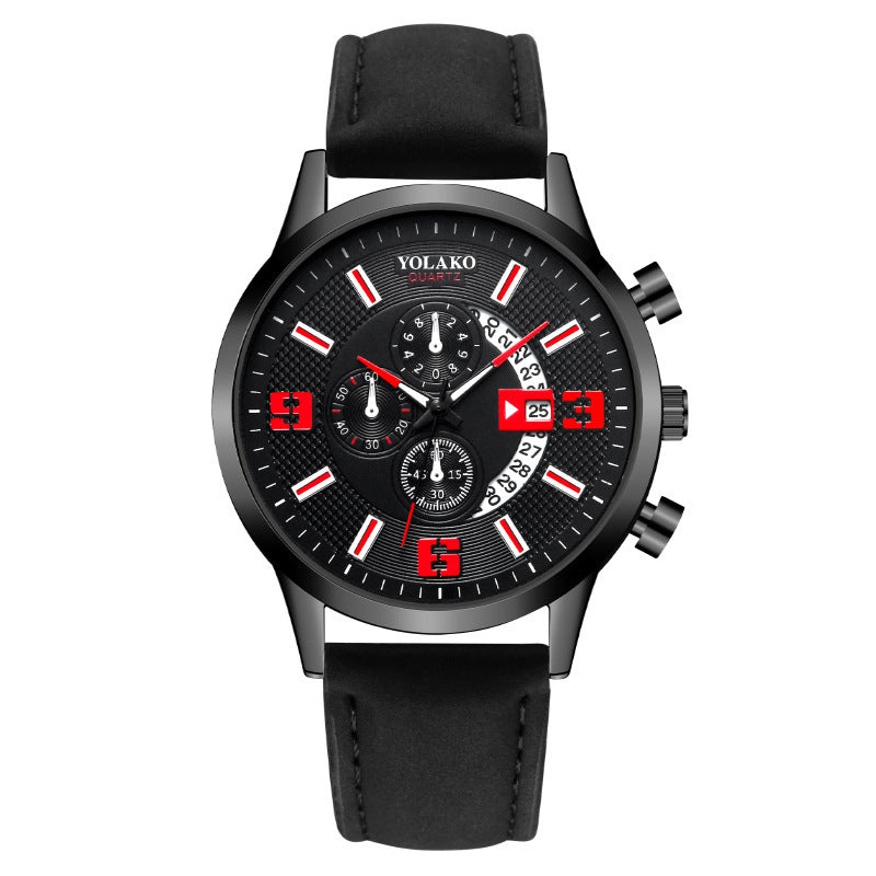 Fashion Big Digital Calendar Men's Watch - Heritage cosmetics and beauty care