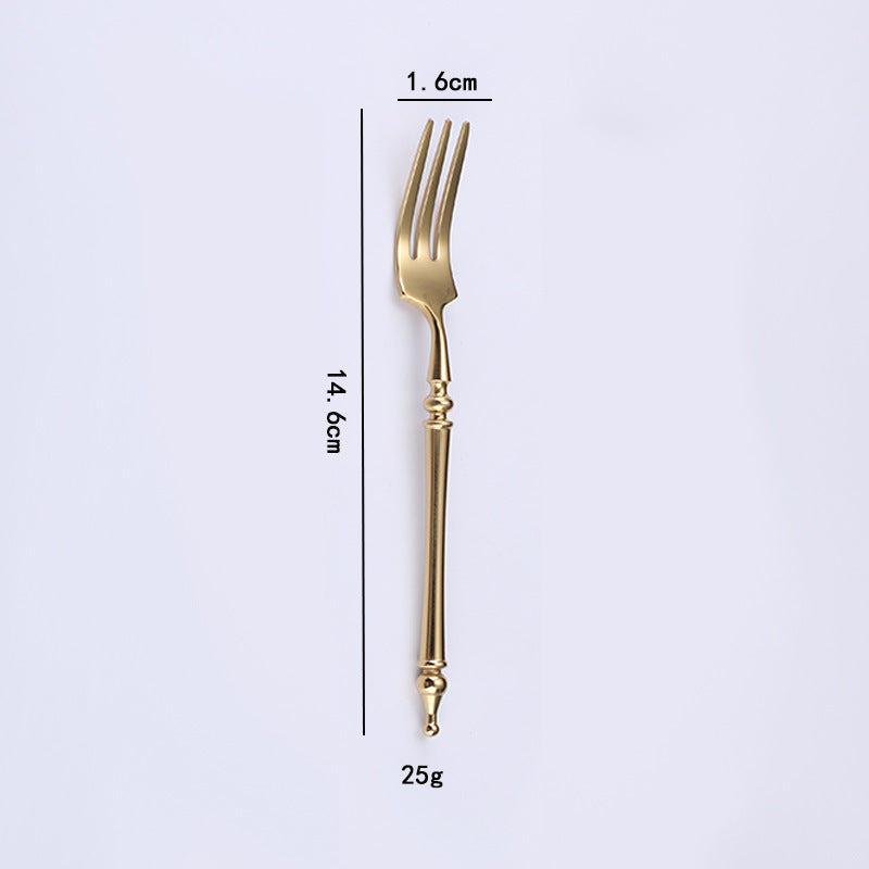 Stainless Steel Tableware Western Food Knife Fork Spoon Steak Knife Tableware - Heritage cosmetics and beauty care