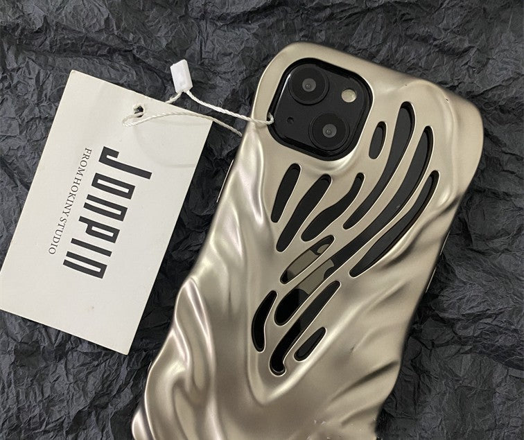 Titanium Gray Wind Hollowed Out Suitable For 1413 Phone Cases Heritage cosmetics and beauty care