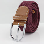 Simple Stretch And Breathable Canvas Woven Belt - Heritage cosmetics and beauty care