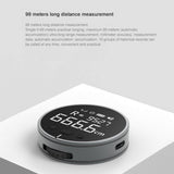 Distance Measuring Instrument Electronic Measuring Ruler Tape Measure High Definition Digital LCD High Precision Electronic Measuring Ruler Tool - Heritage cosmetics and beauty care