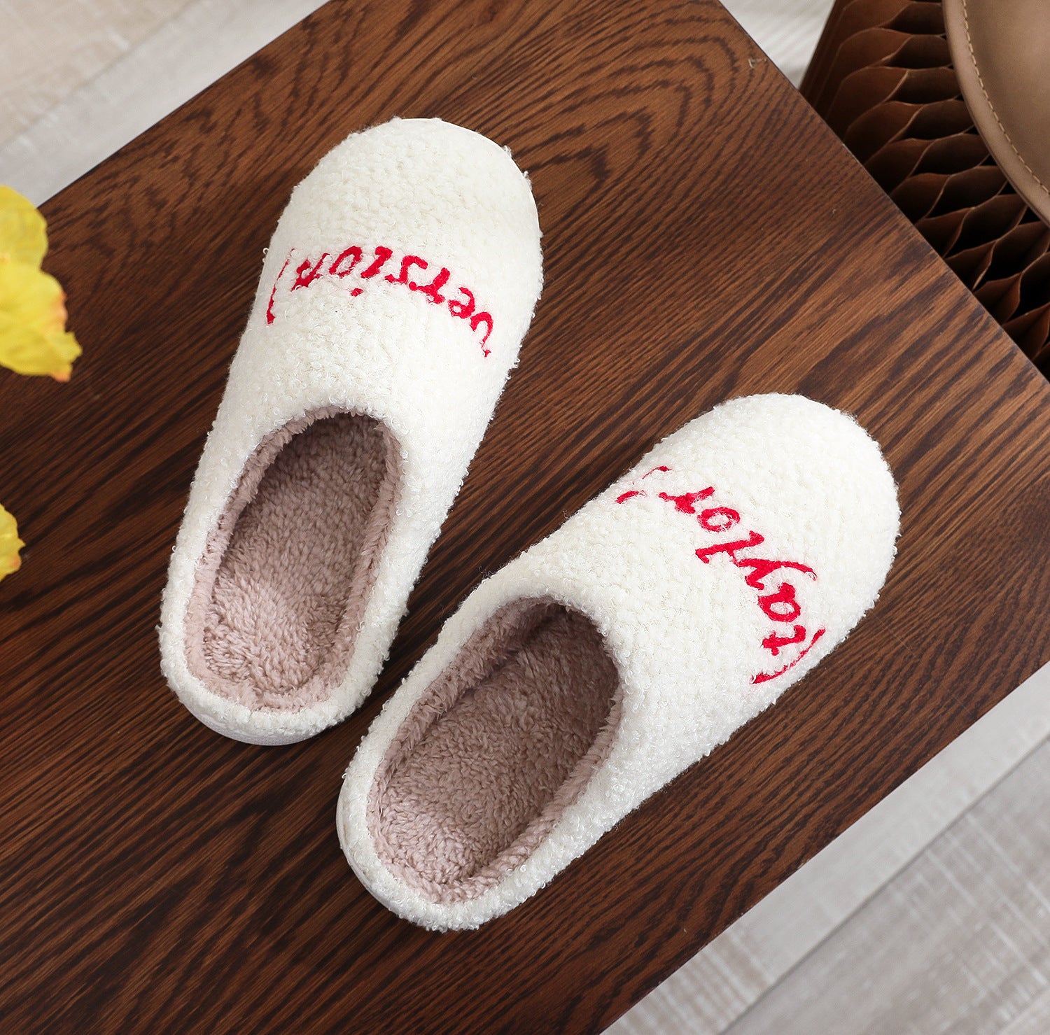 Cotton Slippers Spring Cotton Thick Plush Home Slippers Heritage cosmetics and beauty care