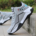 Basketball Shoes High Top Flying Woven Sneakers Breathable - Heritage cosmetics and beauty care