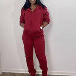 Women Sweatsuit Set 2 Piece Outfits Casual Hoodies Tops And Sweatpants Jogger Tracksuits Loose Trousers - Heritage cosmetics and beauty care