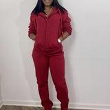 Women Sweatsuit Set 2 Piece Outfits Casual Hoodies Tops And Sweatpants Jogger Tracksuits Loose Trousers - Heritage cosmetics and beauty care