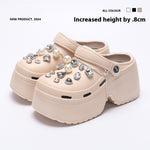 Summer Breathable Closed Toe Hole Shoes For Women Heritage cosmetics and beauty care