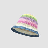 Rainbow Summer Sunscreen Sun Hat Seaside Beach - Heritage cosmetics and beauty care