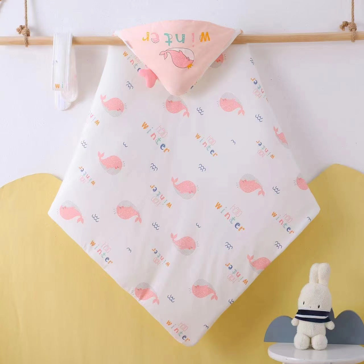 260g Thick Baby Hold Quilt Newborn Pack Cotton Small Quilt Wrap Towel - Heritage cosmetics and beauty care