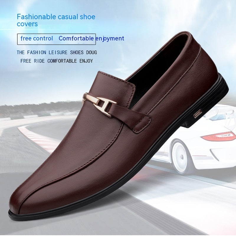 Fashion Casual Leather Shoes Versatile - Heritage cosmetics and beauty care