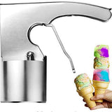 Big Ice Cream Scoop With Spring-powered Trigger Big Volume Scoop Old Fashion Style Scoop Nostalgic Scoop Easy To Clean Kitchen Gadgets - Heritage cosmetics and beauty care