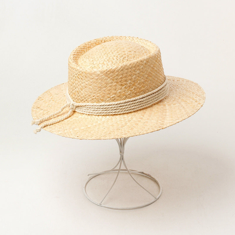 Tourist Beach Sun Protection Sunshade Straw Hat - Heritage cosmetics and beauty care