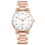 Steel band men's and women's quartz watches - Heritage cosmetics and beauty care