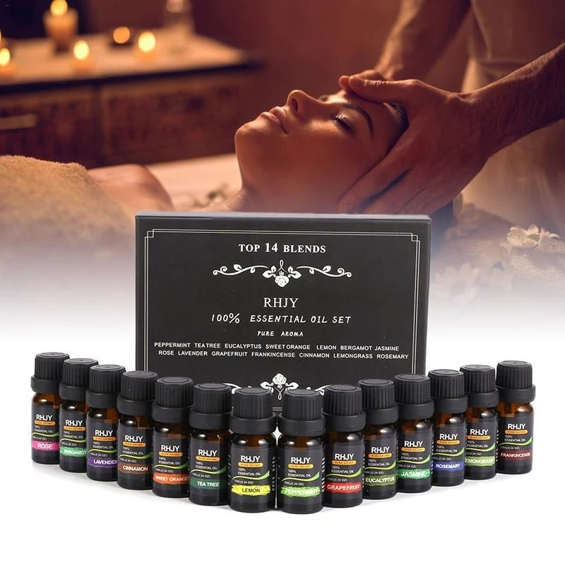 Diffusers Essential Oil Set - Heritage cosmetics and beauty care