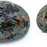 Camouflage Summer Fisherman Outdoor Sunscreen Hat - Heritage cosmetics and beauty care