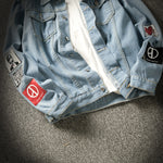 Casual denim jacket clothes - Heritage cosmetics and beauty care