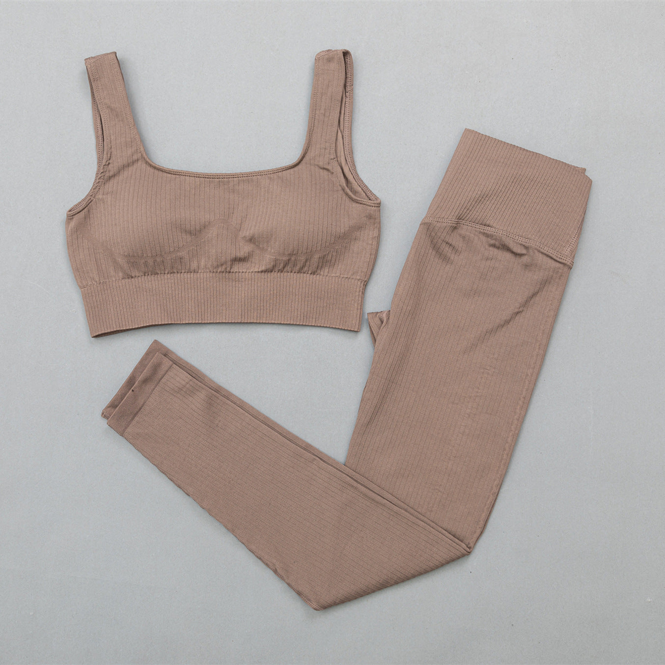 Sports seamless fitness bra set - Heritage cosmetics and beauty care