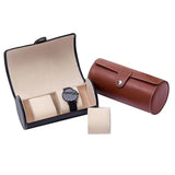 Cylinder Travel Portable Watch Tie Storage Box - Heritage cosmetics and beauty care