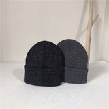 Autumn And Winter Hats Men And Women Trendy Reflective Knitted Hats - Heritage cosmetics and beauty care