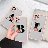 English Alphabet TPU PC Phone Case Heritage cosmetics and beauty care