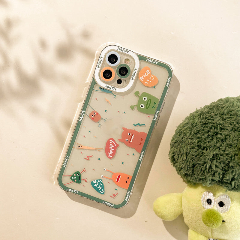 Creative Cute Print Couple Shockproof Phone Case Heritage cosmetics and beauty care