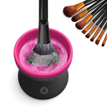 Electric Makeup Brush Cleaner Machine Portable Automatic USB Cosmetic Brush Cleaner Tools For All Size Beauty Makeup Brushes Set - Heritage cosmetics and beauty care