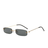 Women's Mini Frameless Sunglasses - Heritage cosmetics and beauty care