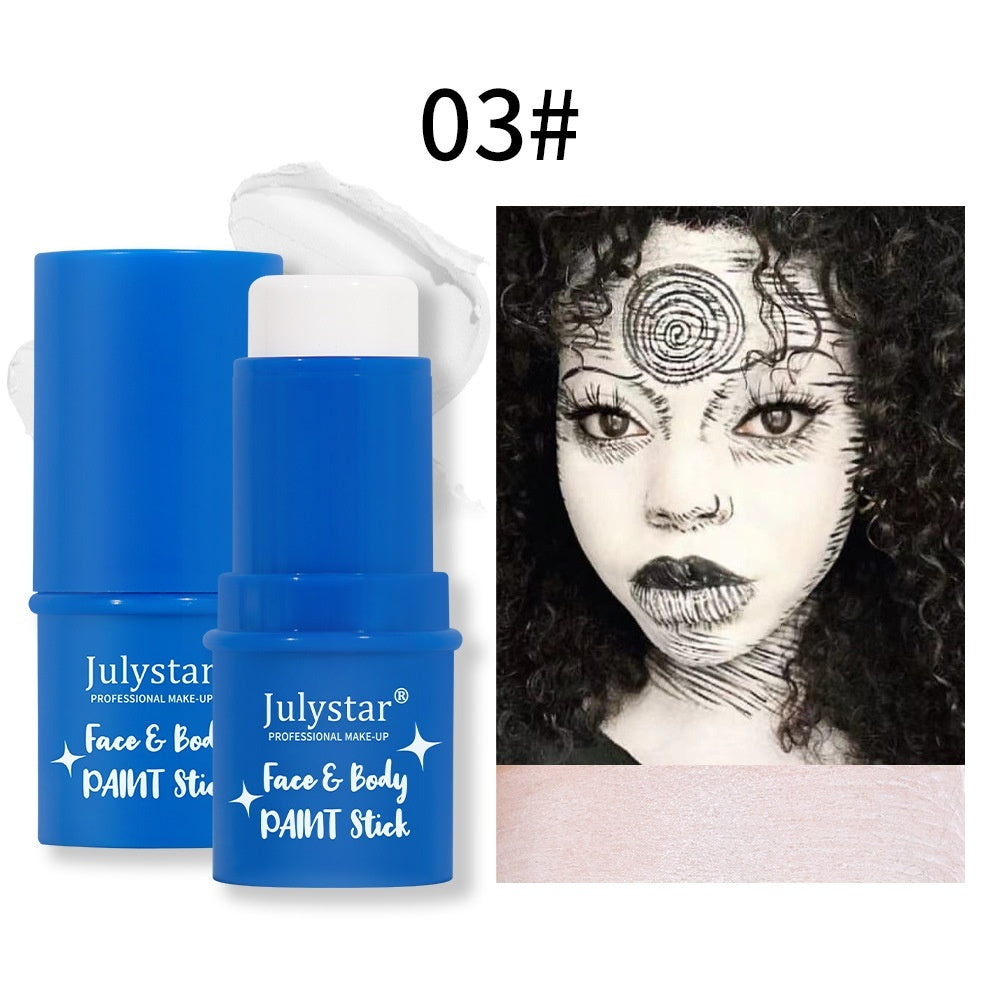 Halloween Popular Body Painting Cream Makeup Facial Water-soluble Fluorescent Face Stage Colored Drawing Crayon - Heritage cosmetics and beauty care