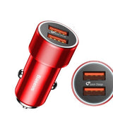 Small Screw Car Charger Dual USB QC3.0 36W Flash Charger Heritage cosmetics and beauty care